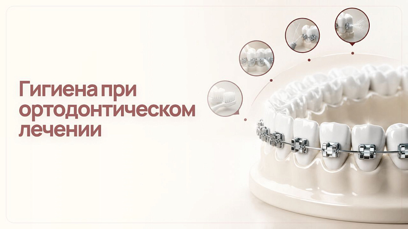 Гигиена при ортодонтическом лечении для взрослых
